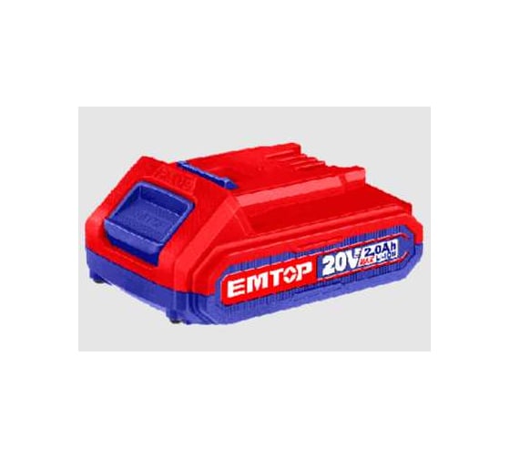 Набор аккумуляторных батарей emtop P20S 2.0Ah*2 и зарядное устройство ELBCPK1222