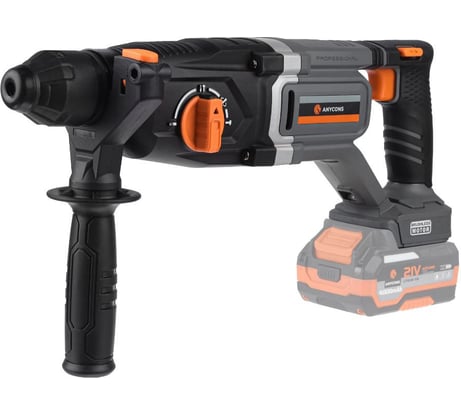 Бесщеточный перфоратор Anycons, 2,8 Дж, 21В, без акб, AC-H509 SDS+, AC-H5090