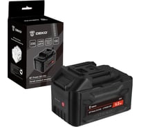 Аккумулятор DEKO MT Power Li-ion, 20В, 6.0А*ч, с повышенной токоотдачей, разъём UNV 084-1066