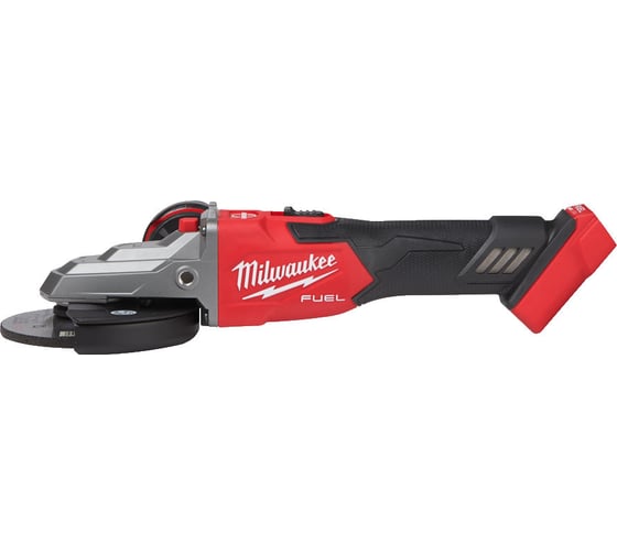 Аккумуляторная угловая шлифмашина с плоским редуктором Milwaukee M18 FSAGF125XB-0X 4933478438 1