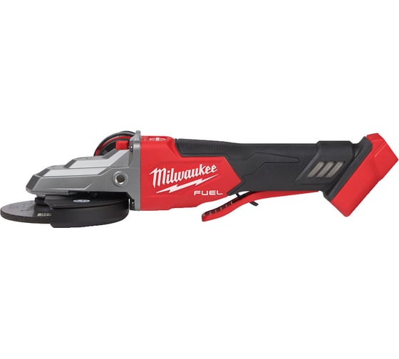 Аккумуляторная угловая шлифмашина с плоским редуктором Milwaukee M18 FSAGF125XPDB-0X 4933478439 1