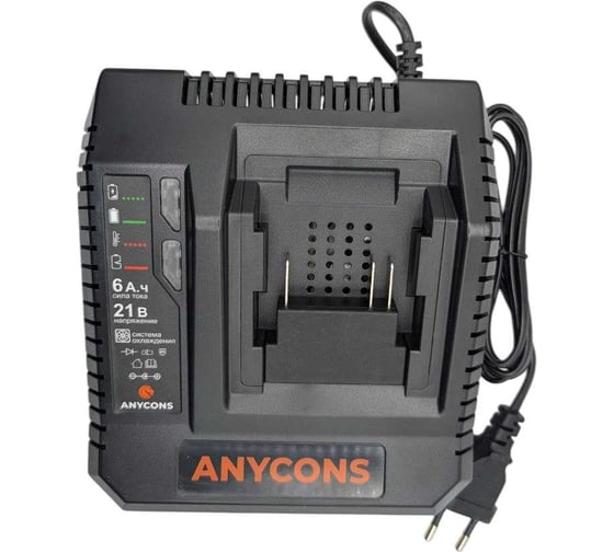 Зарядное устройство Anycons на 1 слот 6А.h AC-C16F 1