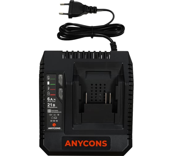 Зарядное устройство Anycons на 1 слот 6А.h AC-C16F 1
