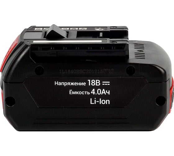 Аккумулятор для шуруповерта Bosch ЛИБ1840БШ-С (18 В; 4 Ач; Li-Ion) Заряд 6142077