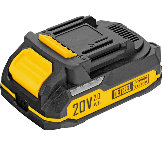 Батарея аккумуляторная Denzel BH-20-2.0, Li-Ion, 20 В, 2,0 Ач 28442 1
