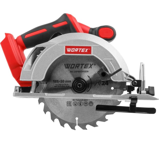 Аккумуляторная циркулярная пила WORTEX CCS 1819-1 ALL1 с акб и з/у, в чемодане 1329533
