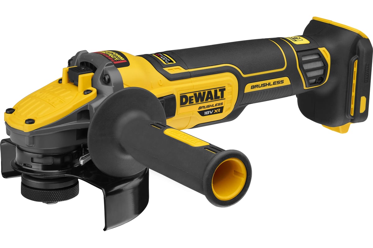 Угловая шлифмашина Dewalt 18 В XR FLEXVOLT ADVANTAGE DCG409NT-XJ - выгодная  цена, отзывы, характеристики, фото - купить в Москве и РФ