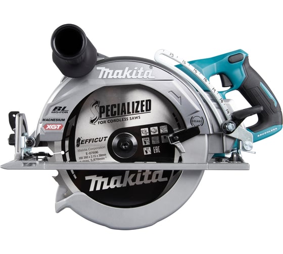 Дисковая пила Makita XGT без аккумулятора и ЗУ RS002GZ