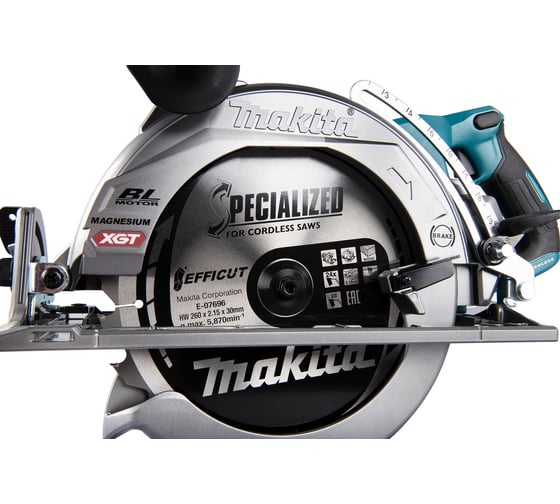 Дисковая пила Makita XGT без аккумулятора и ЗУ RS002GZ