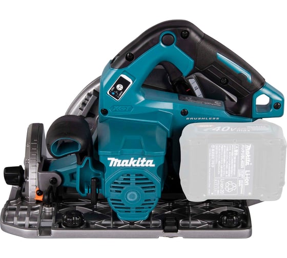 Аккумуляторная дисковая пила Makita XGT BL 40В без аккумулятора и ЗУ HS004GZ