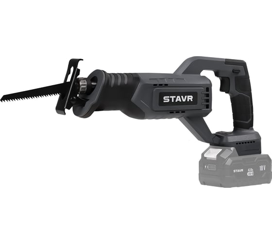 Пила сабельная аккумуляторная Ставр 18В, STAVR SRS 18BL-110V, 9021000096