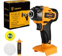 Шлифмашина полировальная аккумуляторная DEKO CP20-75, 75 мм, 20В, без АКБ и з/у 084-1086