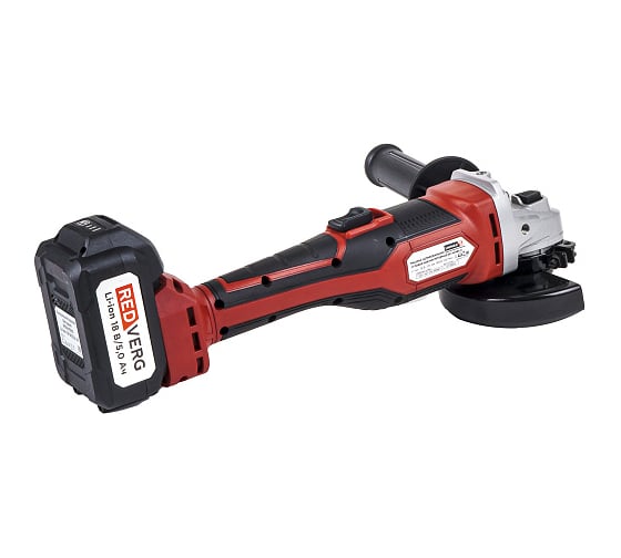 Машина шлифовальная угловая аккумуляторная REDVERG RD-AG18K/U 00006686441