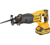 Пила сабельная аккумуляторная бесщеточная Denzel RS-250, Li-Ion, 20 В 28802