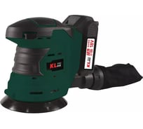 Профессиональная аккумуляторная эксцентриковая шлифмашина KLPRO (18В, Li-ion-2шт, 5.0Ач, ЗУ 4,5А) 16894 KLEZ18-50