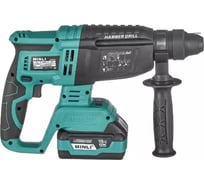Бесщеточный аккумуляторный перфоратор MINLI 26мм. 1.87N.m Li-ion 18Vx2 / 4.0A DC2602
