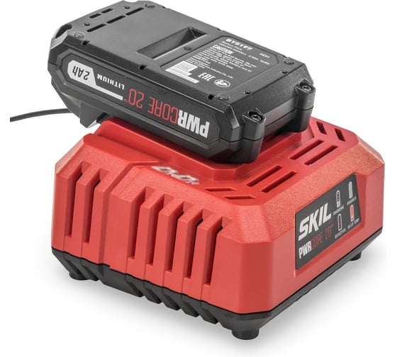 НаборSKIL зарядное устройство SC0060 (60W) и аккумуляторная батарея BY5197 (2Ач) CB5197SE11