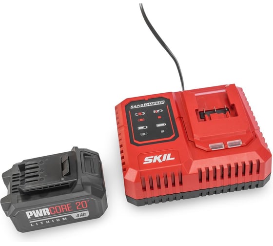 Набор SKIL зарядное устройство QC5360 (150W) и аккумуляторная батарея BY5196 (4Ач) CB5196SE12