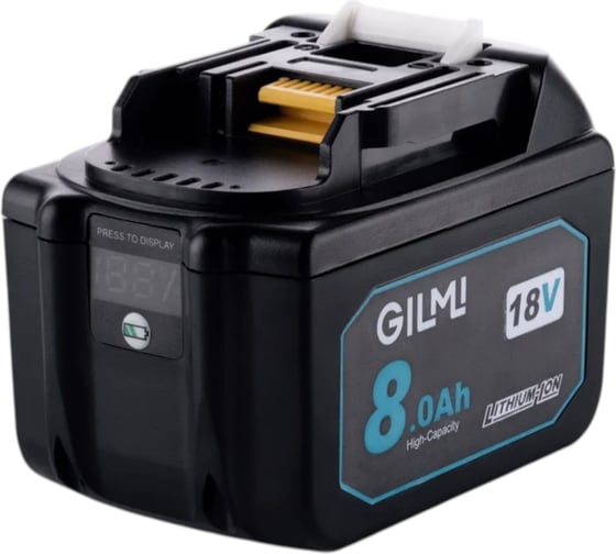 Аккумулятор для инструмента GILMI Makita (LXT 18) 18В 8А.ч GLMBL1880