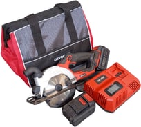 Аккумуляторная ручная дисковая пила DEVON 2 АКБ 4 Ач, З/У 5835-LI-20-SET