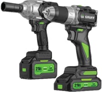 Набор 2 в 1 GRUFF шуроповерт + гайковерт GF 21-450