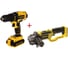 Набор Stanley: дрель-шуруповерт SCD20S2K + угловая шлифмашина STSC1840-RU 1