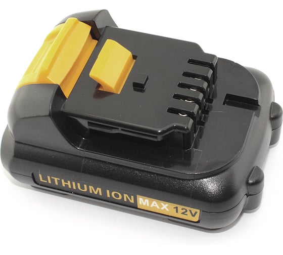 Аккумулятор AMPERIN для DEWALT (p/n: DC9071, DE9037, DE9071, DE9074, DE9075) 2.0Ah 12V (Li-ion) 090875