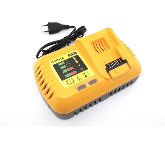 Зарядное устройство Amperin DeWalt, DCB118, 18V, 8A, Li-ion 090375