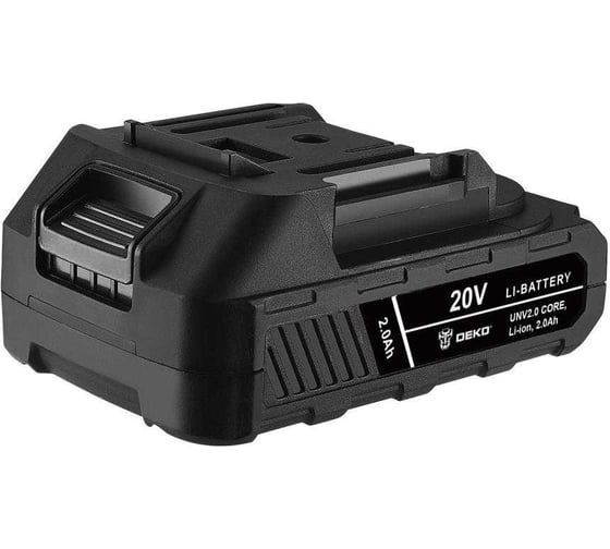Аккумулятор DEKO UNV2.0, CORE, Li-ion, 20В, 2.0Ач 082-1012