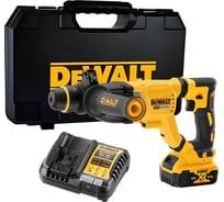 Аккумуляторный перфоратор Dewalt DCH263P1, 18 В, 3 Дж, 4300 уд/мин, с АКБ 5 Ач и ЗУ, в кейсе DCH263P1-QW