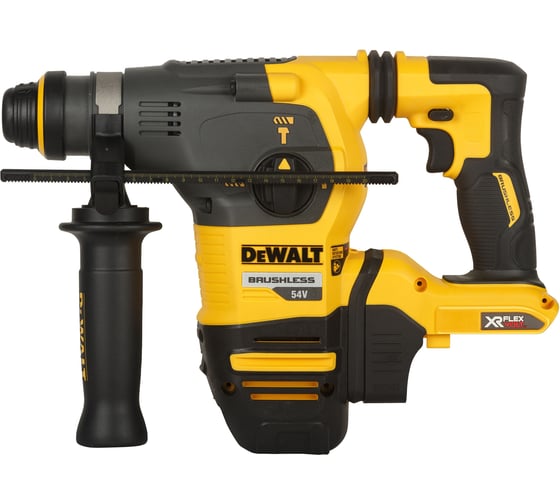 Аккумуляторный перфоратор Dewalt DCH333x2, 54 В, 3.5 Дж, 4480 уд/мин, с 2 АКБ 3 Ач и ЗУ, в кейсе TSTAK DCH333X2-QW