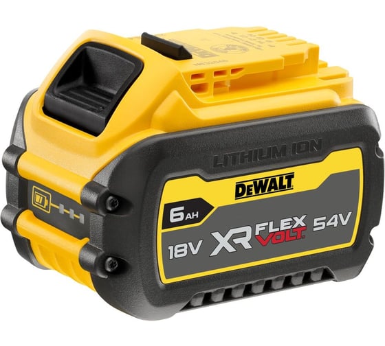 Аккумулятор Dewalt FLEXVOLT DCB546, Li-Ion, 18/54 В, 6/2 Ач, 2 шт DCB546T2-XJ