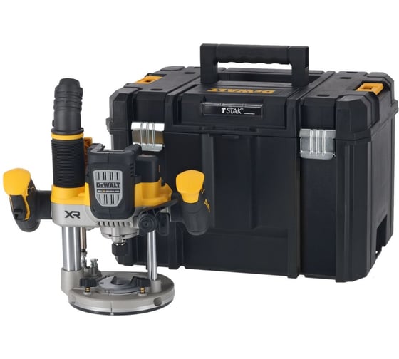 Аккумуляторный фрезер Dewalt DCW620NT, 18 В, 23000 об/мин, без АКБ и ЗУ, в кейсе TSTAK DCW620NT-XJ