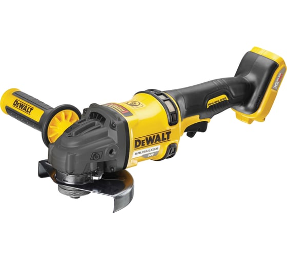 Аккумуляторная угловая шлифмашина Dewalt DCG418T2, 54 В, 125 мм, 9000 об/мин, с 2 АКБ 2 Ач и ЗУ, в кейсе TSTAK DCG418T2-QW