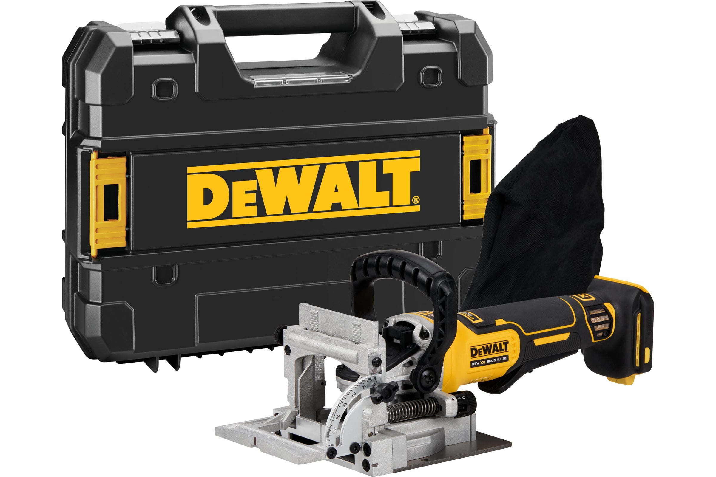 Dプライス Аккумуляторный ламельный фрезер Dewalt DCW682NT, 18 В, 8000 об/мин