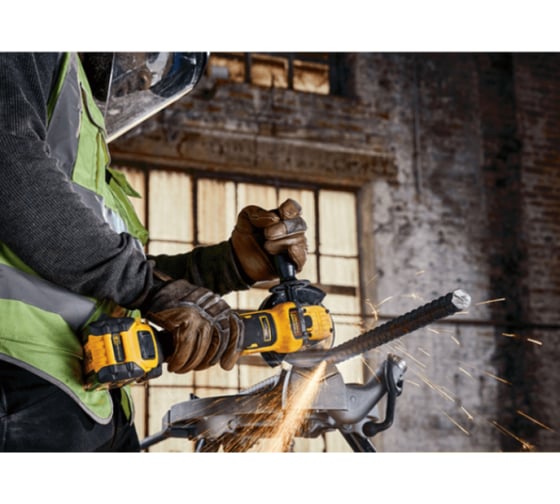 Угловая шлифмашина Dewalt DCG416VSN, 18 В, 125 мм, 9000 об/мин, без АКБ и ЗУ DCG416VSN-XJ