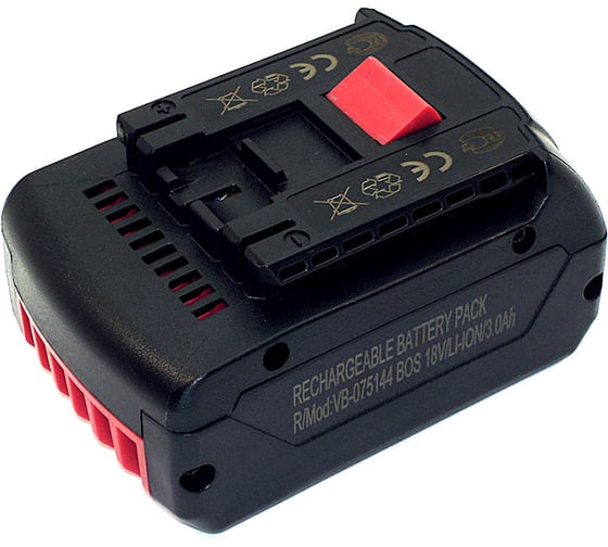 Аккумулятор AMPERIN для BOSCH (p/n: 2607336091, 2607336092, 2607336170, BAT609, BAT618), 1,3Ah 18V Li-ion 075144 1