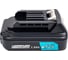 Аккумулятор AMPERIN для MAKITA (p/n: BL1041B, BL1021B, BL1015N) 1.5Ah 12V Li-Ion 074724 5