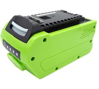 Аккумулятор AMPERIN для GreenWorks G-MAX 40V, 20302, 2601402, 21332, 40V, 3000mAh, 120.00Wh, Li-ion 086044