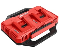 Быстрое зарядное устройство для 2-х аккумуляторов DEVON 5392-LI-20