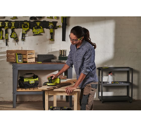 18В Эксцентриковая машина RROS18C-0 Ryobi 5133006186