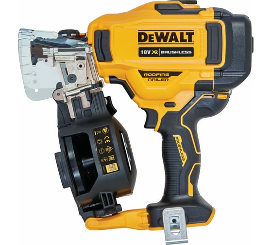 Барабанный (кровельный) гвоздезабивной пистолет Dewalt 18 В XR DCN45RNN-XJ 1