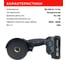Машина углошлифовальная аккумуляторная Ставр (УШМ), 76 мм, 18V UNI-M, BL, Stavr SAG 18BL-76V-1, диск 76-105мм, посадка 10/16/20мм, 8000-12000об/мин (АКБ 2.0Ач, ЗУ,диск 4шт) 9020700111 11