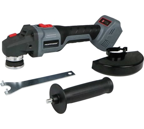 Аккумуляторная бесщеточная УШМ Profipower MKDGA-18V (без акб,18В,125мм,0-9000об/мин,в коробке) E0160