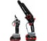 Аккумуляторный бесщеточный набор Profipower 2в1 ProfiSet-2G20 (Li-ion-2шт 20В, 2.0Ач, З/У, в кейсе, E0099, E0216) E0217 3
