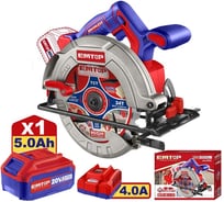 Циркулярная пила аккумуляторная emtop ELCS1851