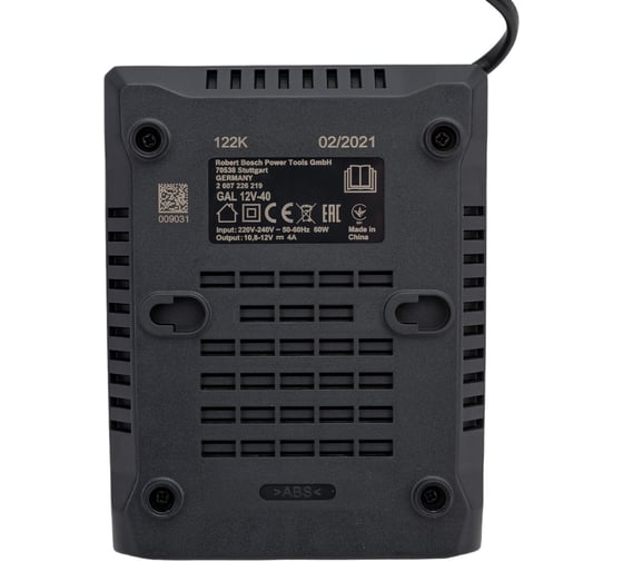 Устройство зарядное GAL 12V-40 Bosch 2607226220