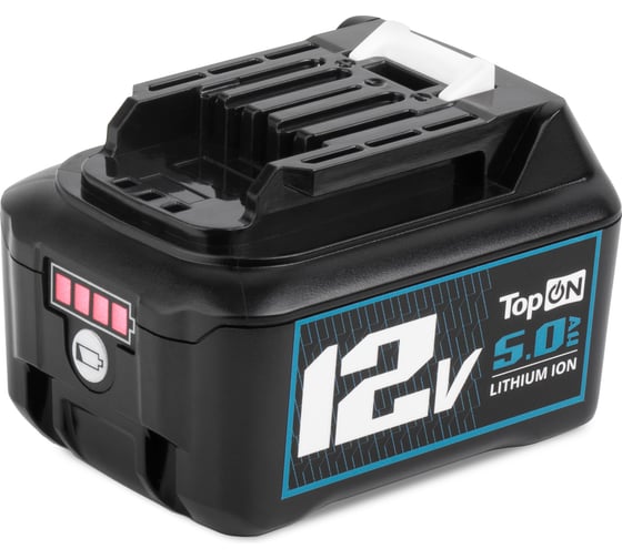 Аккумулятор TopOn BL1041B 12V 5.0Ah (Li-ion) PN: 197406-2 TOP-MAK-12-5.0 1