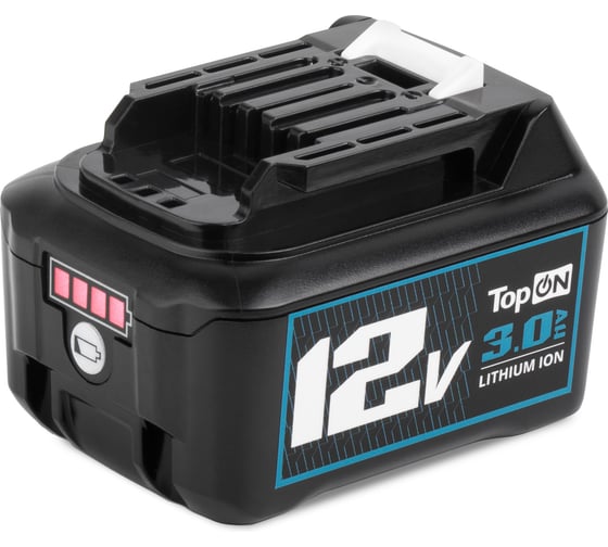 Аккумулятор TopOn BL1041B 12V 3.0Ah (Li-ion) PN: 197406-2 TOP-MAK-12-3.0 1