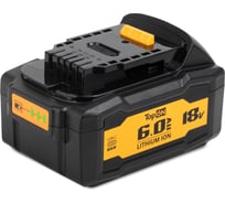 Аккумулятор TopOn 18V 6.0Ah (Li-ion) с USB портом. PN: DCB184 TOP-DEW-18-6.0-USB